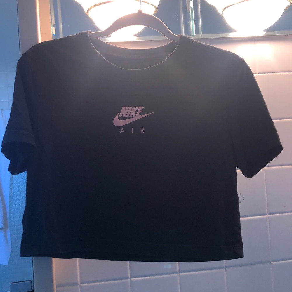 Black Nike Croptop
